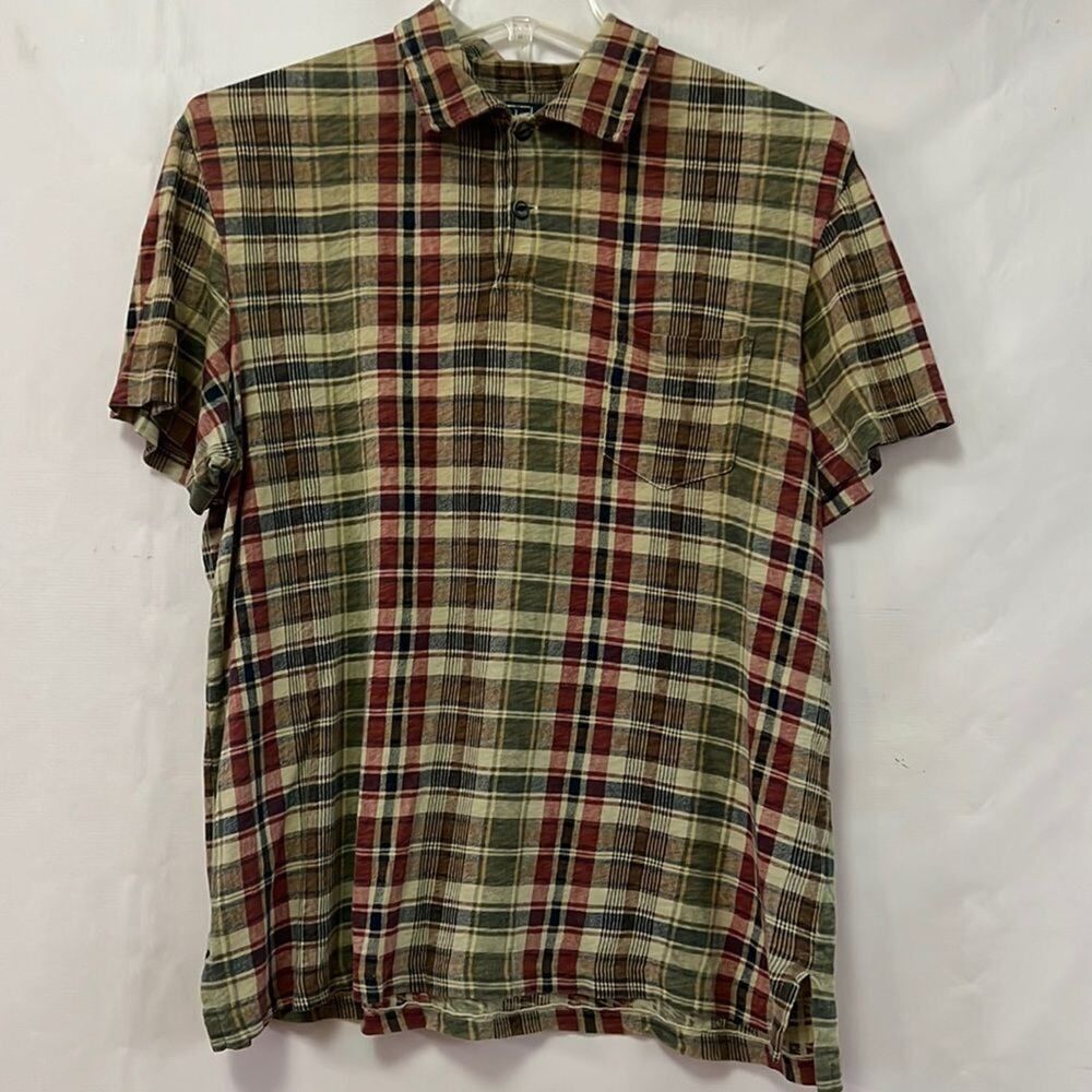 POLO RALPH‎ LAUREN PLAID SHIRT SIZE L